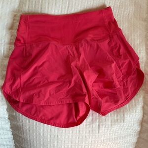 Lululemon hotty hot pink shorts